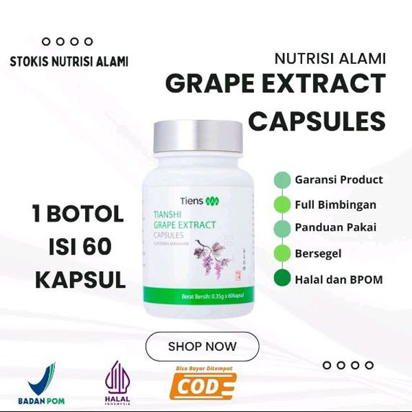 Paket-Nutrisi-Alami-Penyumbatan-Jantung-(PJK)---Tiens-Grape-Seed-Extract-1