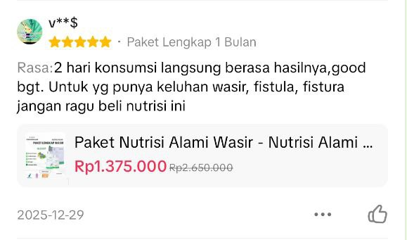 tetimonis stokis nutrisi alami 3